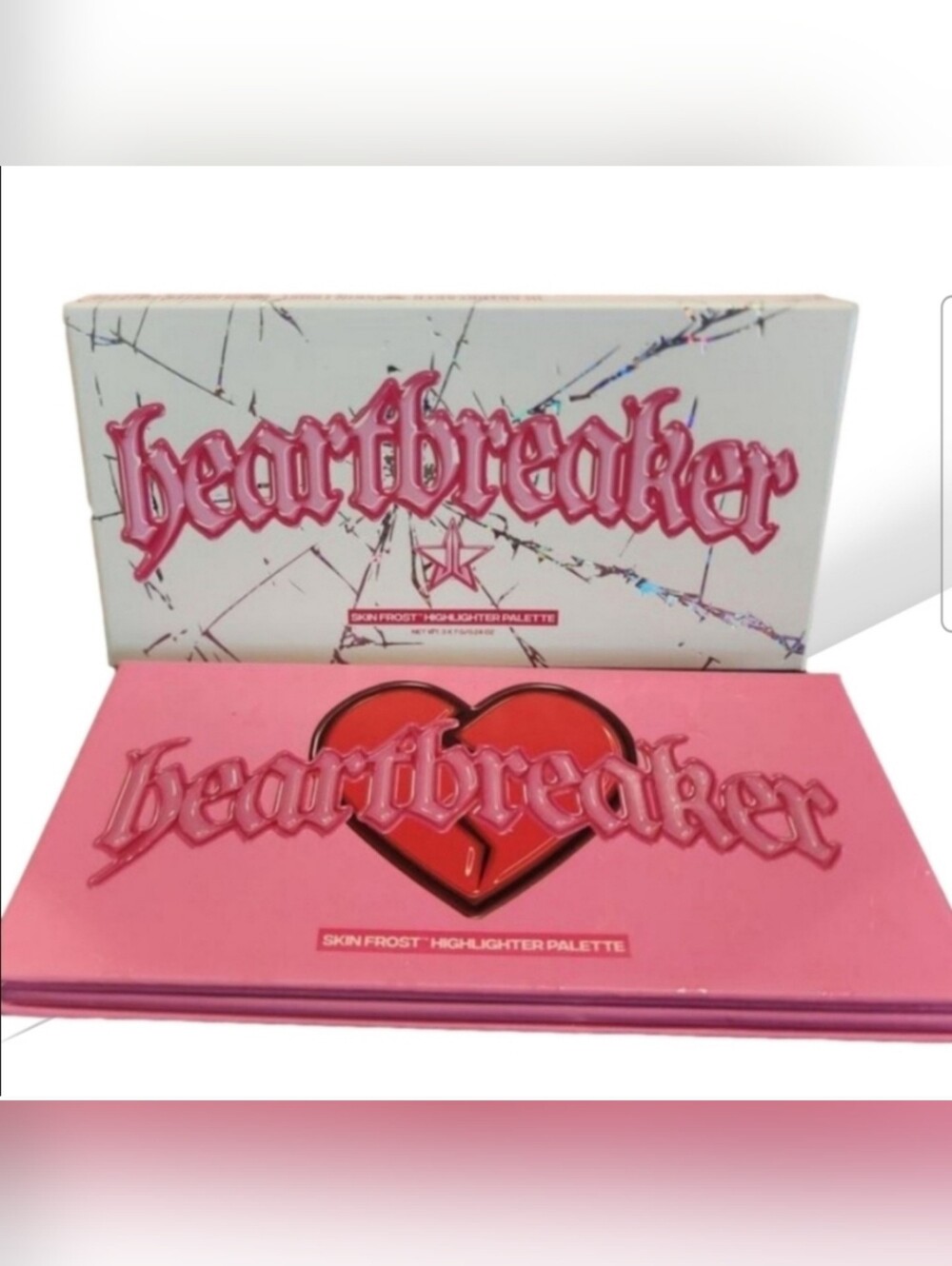 Jeffree Star Heartbreaker Skin Frost Highlighter Palette NIB